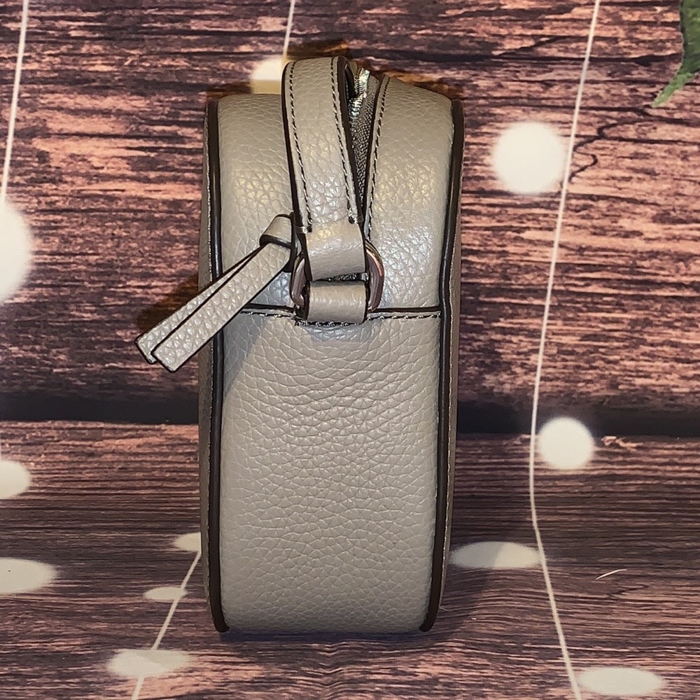 TORY BURCH THEA FRENCH GREY CAMERA CROSSBODY - Picture 7 of 10